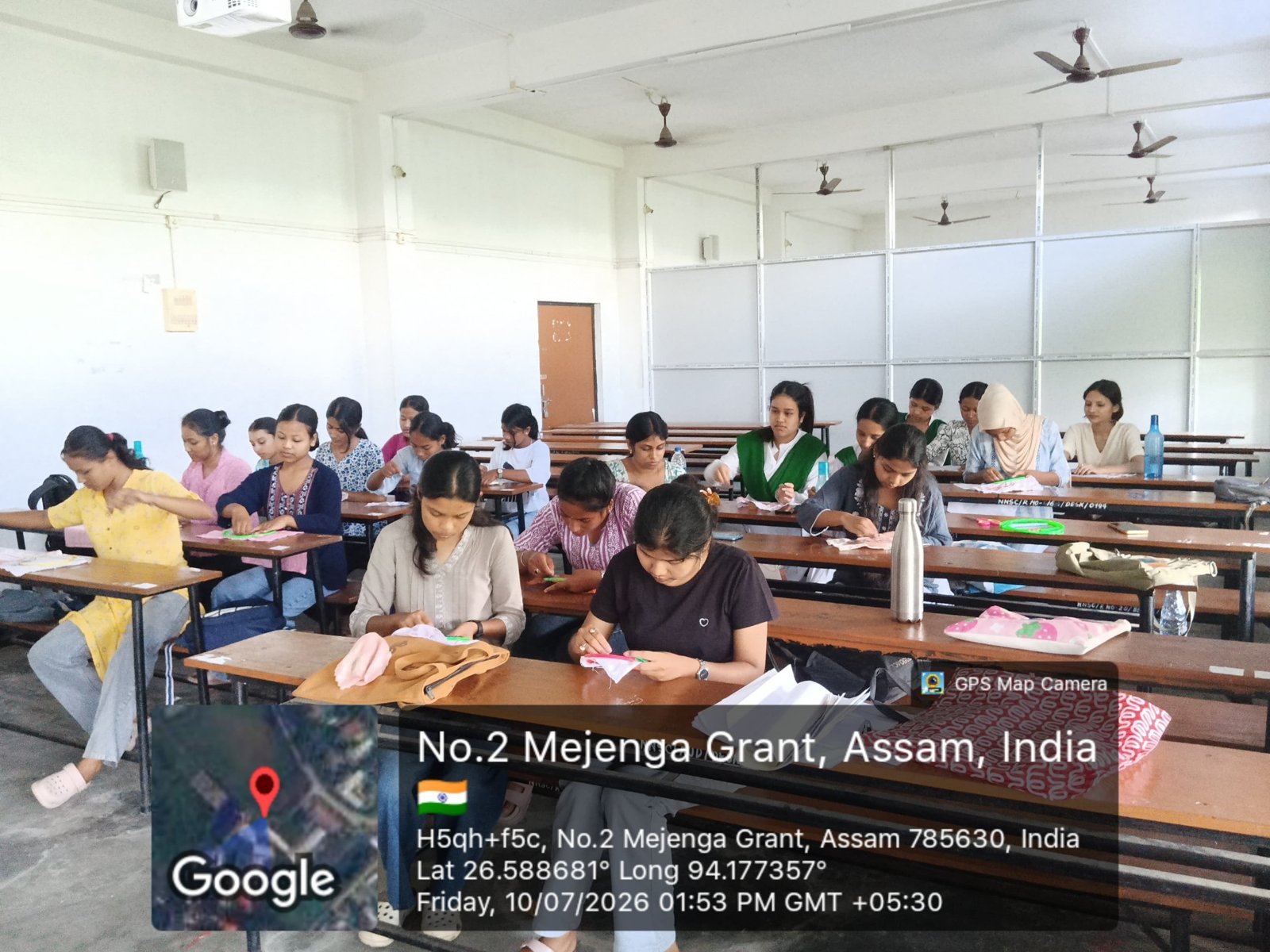 Hand embroidery training