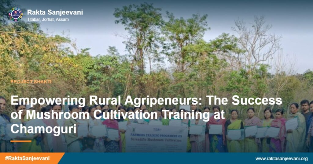 Empowering Rural Agripeneurs: The Success of Mushroom Cultivation Training at Chamoguri